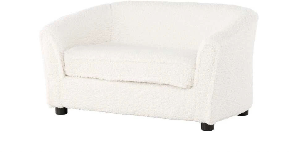 Venture Design Vaikiška sofa, Måna, 72x44 cm, Balta