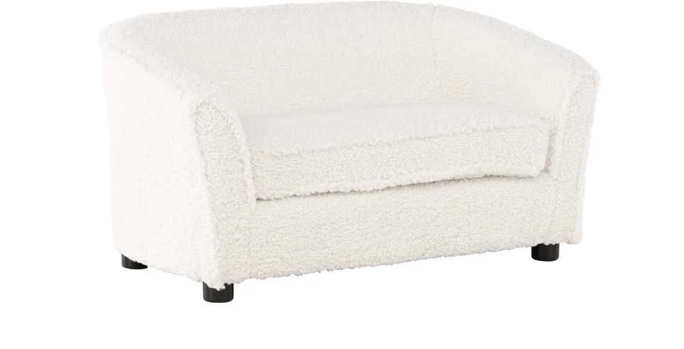 Venture Design Vaikiška sofa, Måna, 72x44 cm, Balta