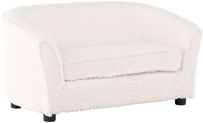 Venture Design Vaikiška sofa, Måna, 72x44 cm, Balta