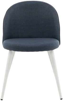 Venture Design Valgomasis kėdė, aksomas, 57x50x76.5 cm, mėlyna