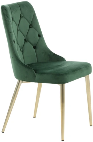 Venture Design Valgomasis kėdė, aksomas Lyx, 66x50x88.5 cm, žalia