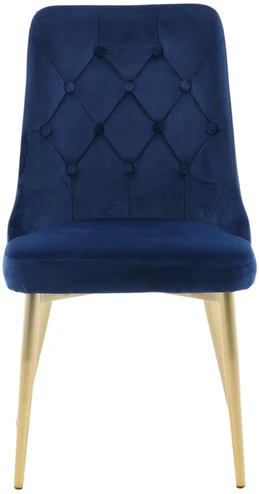 Venture Design Valgomasis kėdė, aksomas Lyx, 66x50x88.5 cm, mėlyna