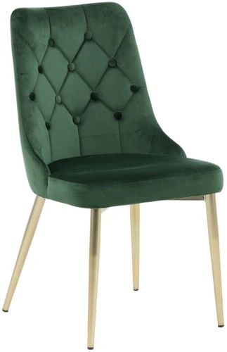 Venture Design Valgomasis kėdė, aksomas Lyx, 66x50x88.5 cm, žalia
