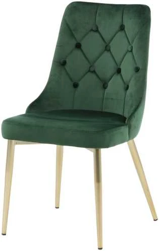 Venture Design Valgomasis kėdė, aksomas Lyx, 66x50x88.5 cm, žalia