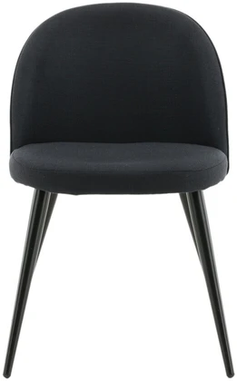 Venture Design Venture Home Valgomojo kėdės Velvet, 2vnt., juodos, poliesteris