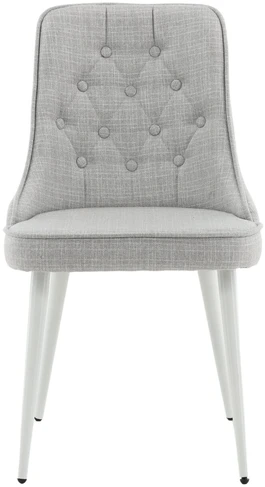 Venture Design Valgomasis kėdė, aksomo prabanga, 66x50x88.5 cm, šviesiai pilka