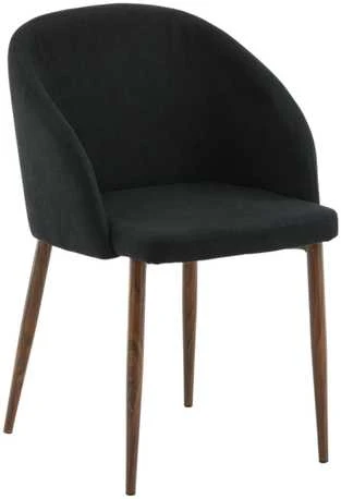 Venture Design Valgomasis kėdė, Arch 2 vnt., 55x48.5x83 cm, Juoda