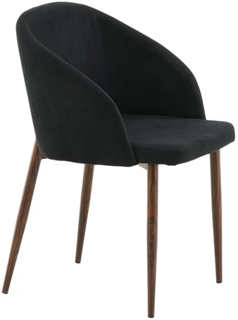 Venture Design Valgomasis kėdė, Arch 2 vnt., 55x48.5x83 cm, Juoda