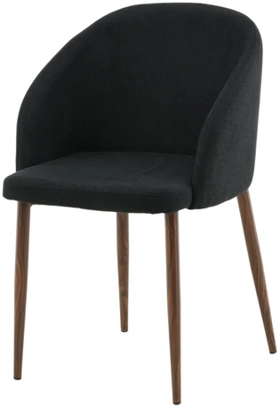 Venture Design Valgomasis kėdė, Arch 2 vnt., 55x48.5x83 cm, Juoda