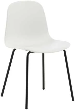 Venture Design Valgomasis kėdė, Arktika, 48x49x82 cm, Balta