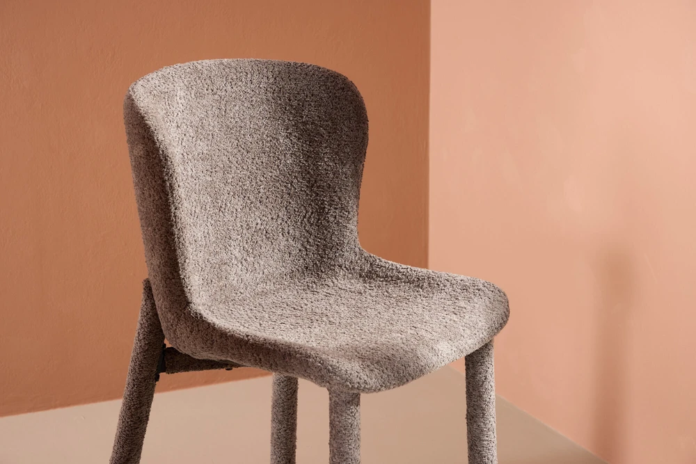 Venture Design Valgomasis kėdė, Astoria, 2 vnt., 53,5x51,5x83 cm, Ruda
