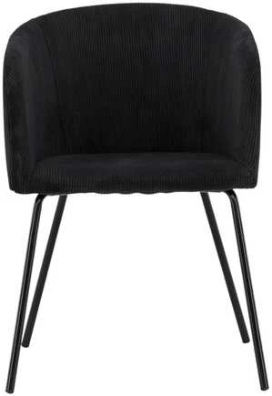 Venture Design Valgomasis kėdė, Berit, 56x52x78 cm, Juoda