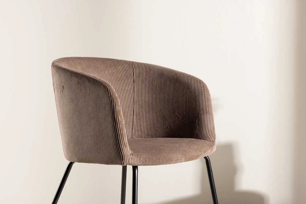 Venture Design Valgomasis kėdė, Berit, 56x52x78 cm, Ruda