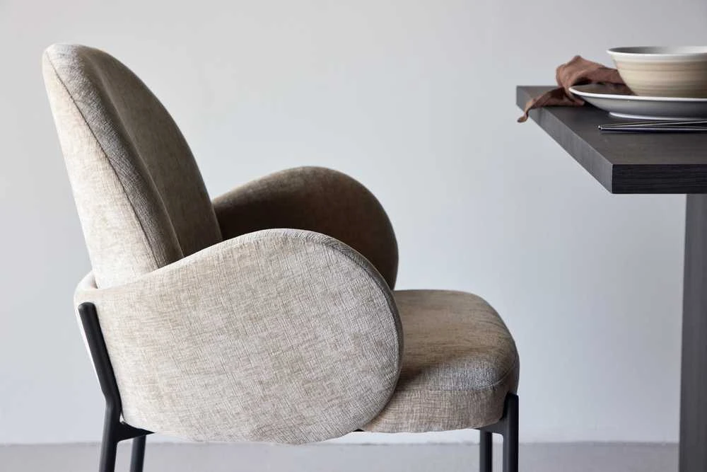 Venture Design Valgomasis kėdė, Blom 2 vnt., Beždžionėspalvė