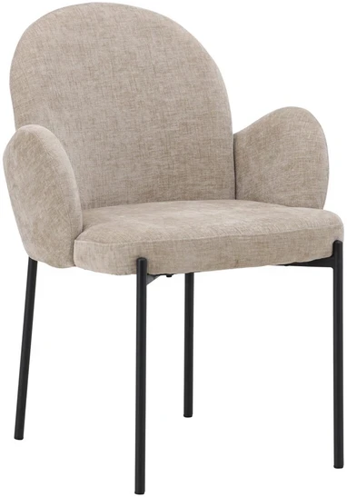 Venture Design Valgomasis kėdė, Blom 2 vnt., Beždžionėspalvė