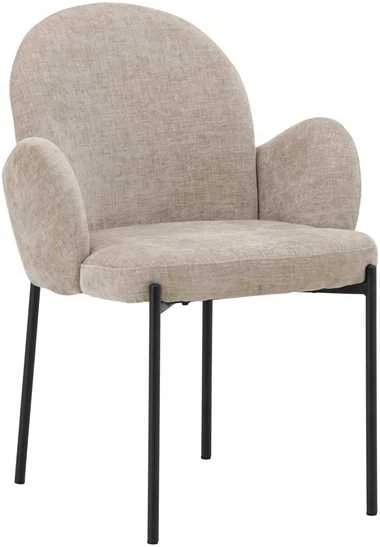 Venture Design Valgomasis kėdė, Blom 2 vnt., Beždžionėspalvė