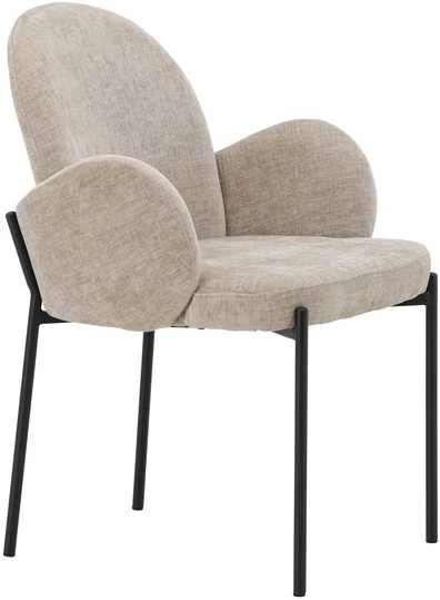 Venture Design Valgomasis kėdė, Blom 2 vnt., Beždžionėspalvė