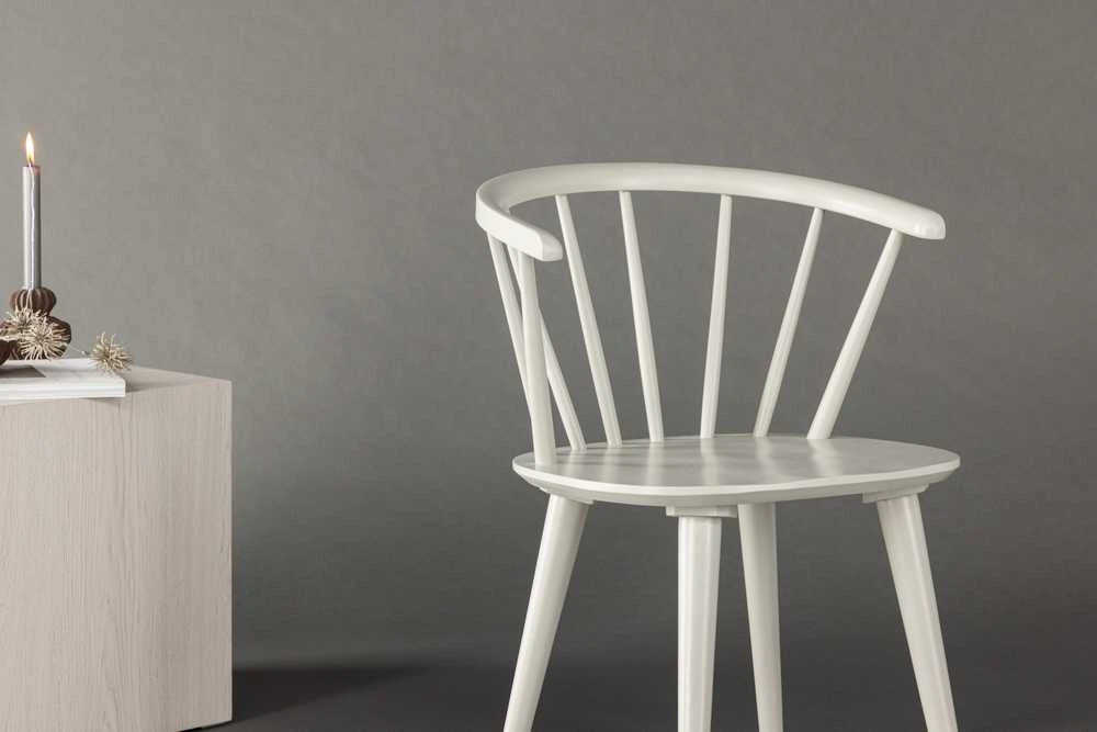 Venture Design Valgomasis kėdė, Bobby 2 vnt., 53x55x76 cm, šviesiai pilka