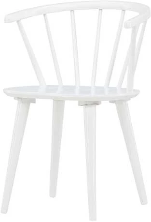 Venture Design Valgomasis kėdė, Bobby 2 vnt., 53x55x76 cm, Balta
