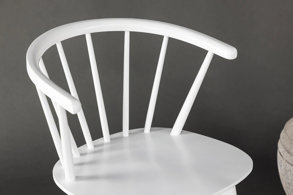 Venture Design Valgomasis kėdė, Bobby 2 vnt., 53x55x76 cm, Balta