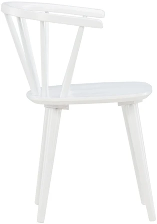 Venture Design Valgomasis kėdė, Bobby 2 vnt., 53x55x76 cm, Balta