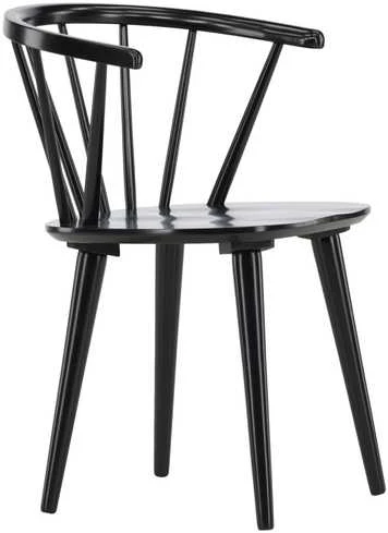 Venture Design Valgomasis kėdė, Bobby, 53x55x76 cm, Juoda