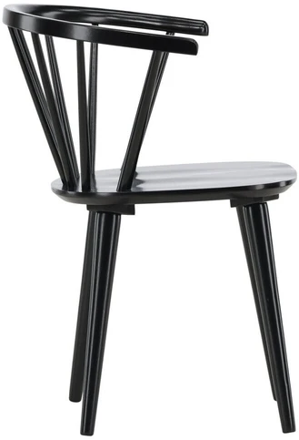 Venture Design Valgomasis kėdė, Bobby, 53x55x76 cm, Juoda