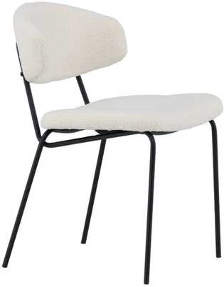 Venture Design Valgomojo kėdės Chico, 2 vnt., 57x50x79 cm, baltos