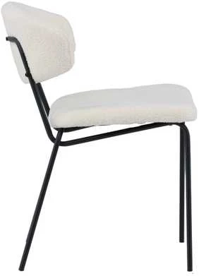 Venture Design Valgomojo kėdės Chico, 2 vnt., 57x50x79 cm, baltos