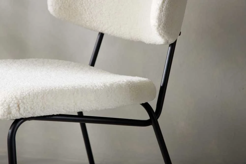 Venture Design Valgomojo kėdės Chico, 2 vnt., 57x50x79 cm, baltos