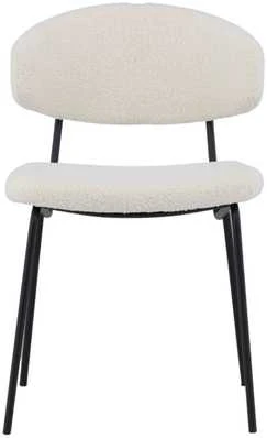 Venture Design Valgomojo kėdės Chico, 2 vnt., 57x50x79 cm, baltos