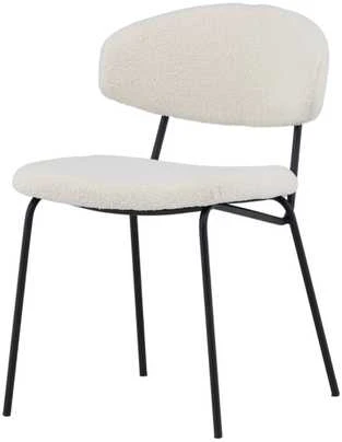 Venture Design Valgomojo kėdės Chico, 2 vnt., 57x50x79 cm, baltos