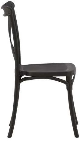 Venture Design Valgomasis kėdė, Crosett, 55x52x90 cm, juoda