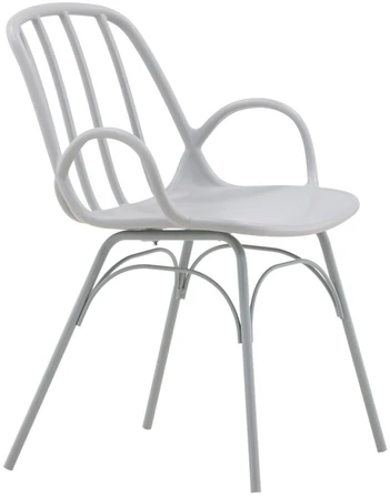Venture Design Valgomasis kėdė, Dyrön, 59x55x81 cm, šviesiai pilka