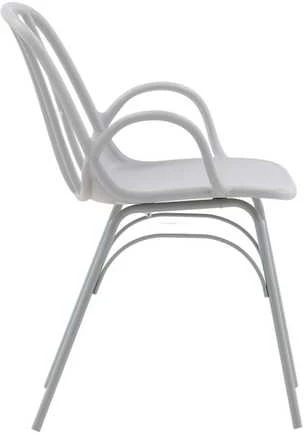Venture Design Valgomasis kėdė, Dyrön, 59x55x81 cm, šviesiai pilka