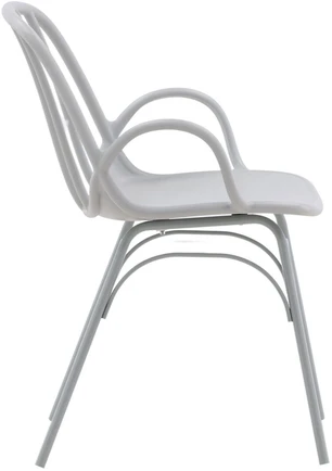Venture Design Valgomasis kėdė, Dyrön, 59x55x81 cm, šviesiai pilka