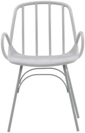 Venture Design Valgomasis kėdė, Dyrön, 59x55x81 cm, šviesiai pilka