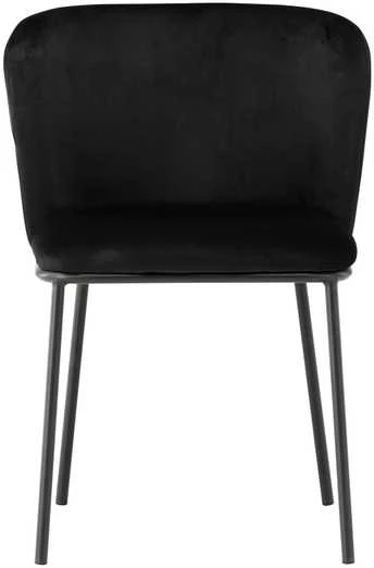 Venture Design Valgomasis kėdė, Edina, 56x58x76 cm, Juoda