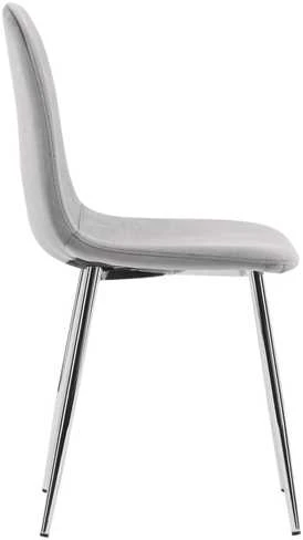 Venture Design Valgomasis kėdė, Eva 2 vnt., 42x44.5x89 cm, šviesiai pilka