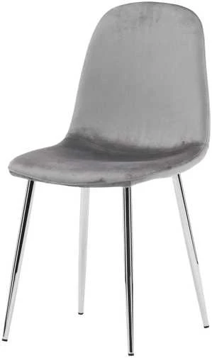 Venture Design Valgomasis kėdė, Eva 2 vnt., 42x44.5x89 cm, šviesiai pilka