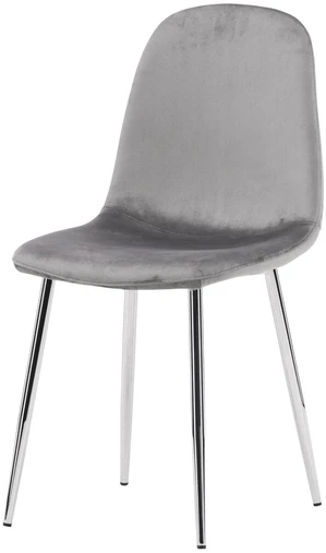 Venture Design Valgomasis kėdė, Eva 2 vnt., 42x44.5x89 cm, šviesiai pilka