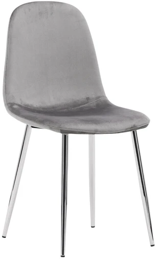 Venture Design Valgomasis kėdė, Eva 2 vnt., 42x44.5x89 cm, šviesiai pilka