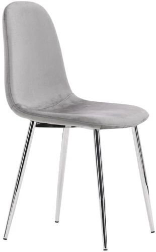 Venture Design Valgomasis kėdė, Eva 2 vnt., 42x44.5x89 cm, šviesiai pilka