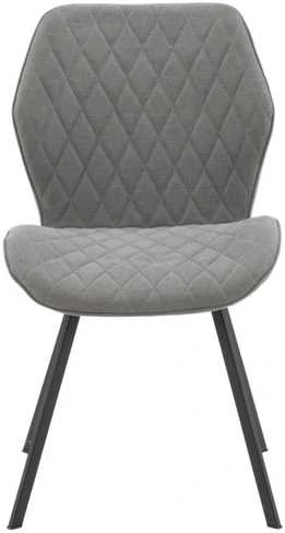 Venture Design Valgomasis kėdė, Gemma, 2 vnt., 63x50x90 cm, Pilka