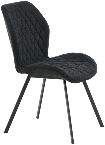 Venture Design Valgomasis kėdė, Gemma 2 vnt., 63x50x90 cm, Juoda