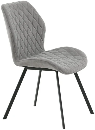 Venture Design Valgomasis kėdė, Gemma, 2 vnt., 63x50x90 cm, Pilka