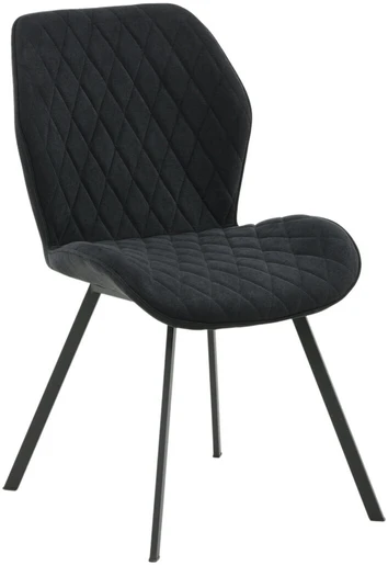 Venture Design Valgomasis kėdė, Gemma 2 vnt., 63x50x90 cm, Juoda