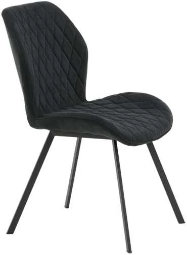 Venture Design Valgomasis kėdė, Gemma 2 vnt., 63x50x90 cm, Juoda