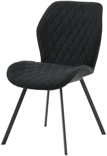 Venture Design Valgomasis kėdė, Gemma 2 vnt., 63x50x90 cm, Juoda