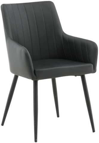 Venture Design Valgomasis kėdė, Komfortas 2 vnt., 61x58x92 cm, Juoda